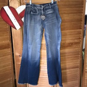 Zaful jeans size Large vintage looking NWTS